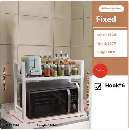 Retractable Microwave Oven Shelf