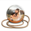 Memory Video Crystal Ball Art Glass Ball Lamp Spherical Pixel Display 2.7 Inchs Screen 4GB Videos Player for Wedding/Anniversary