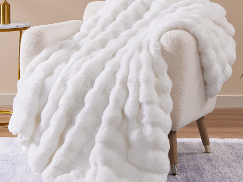 4d3bfc69063f72dbebdbaeb255f926f5.png Throw Blanket for Couch Bed Fleece Flush Faux Fur Throw Blanket Back to School Room Decoration Gift 50" X 60"